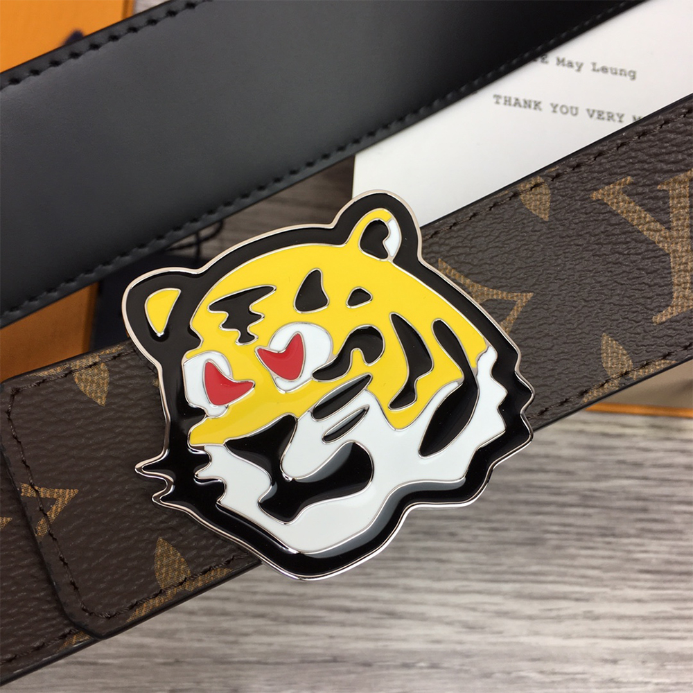 Louis Vuitton Tiger 40MM Gürtel Braun - EUR FASHION