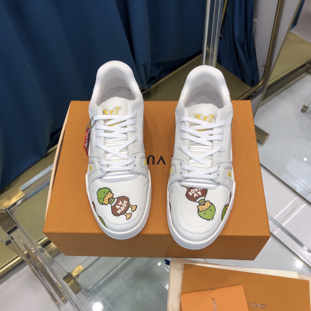 Louis Vuitton Trainer Sneaker X Nigo Duck - EUR FASHION