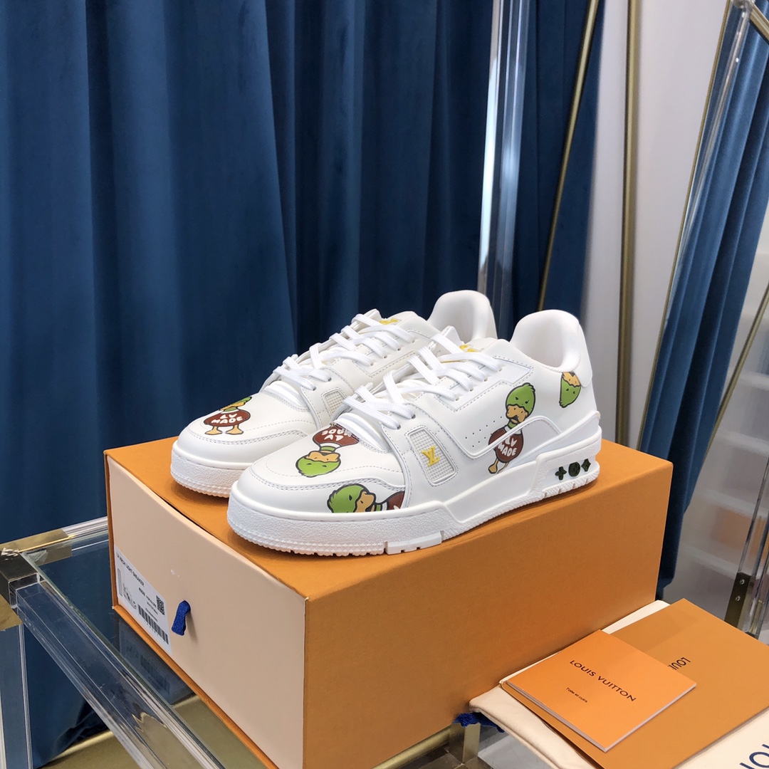 Louis Vuitton Trainer Sneaker X Nigo Duck - EUR FASHION