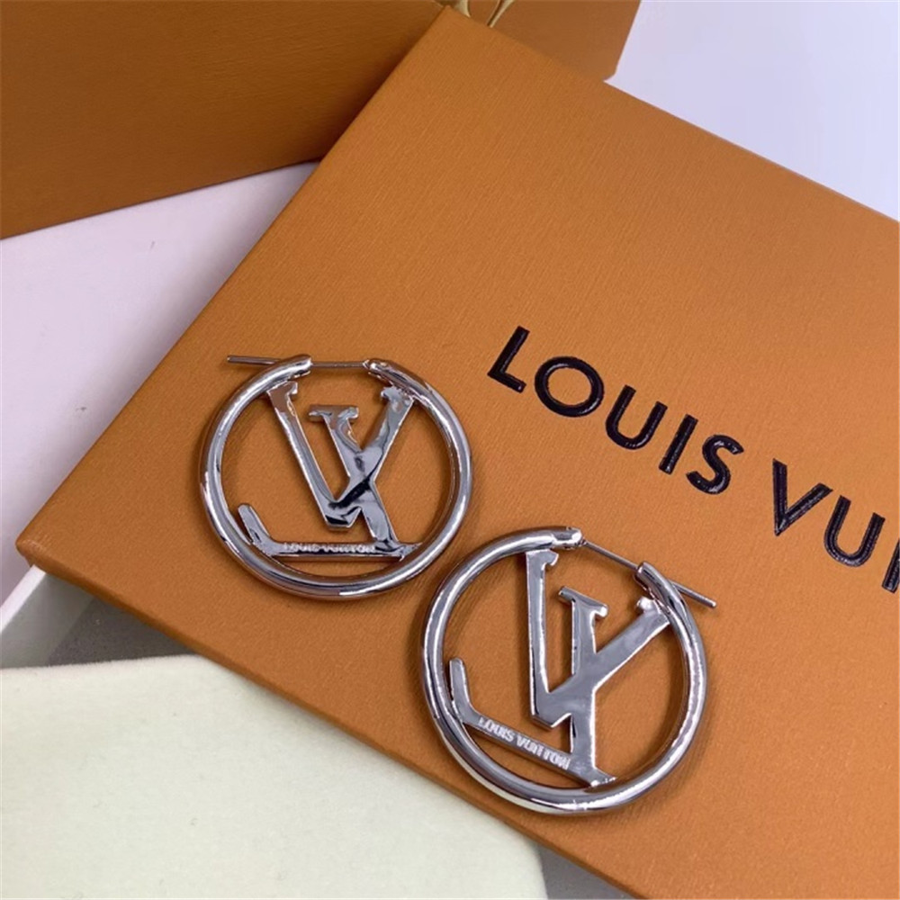 Ohrringe mit Louis Vuitton-Logo - EUR FASHION