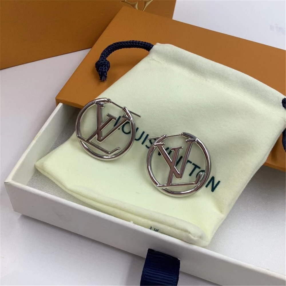 Ohrringe mit Louis Vuitton-Logo - EUR FASHION