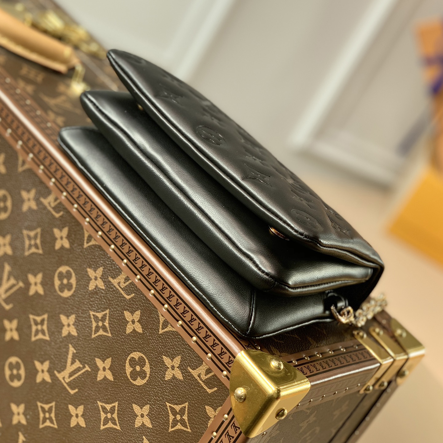 Louis Vuitton Pochette Coussin Schwarz (20-14-8CM) - EUR FASHION