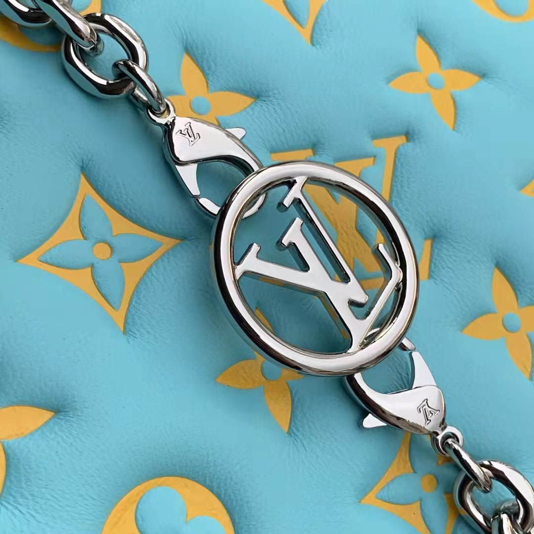 Louis Vuitton Pochette Coussin Mint/Gelb (20-14-8CM) - EUR FASHION