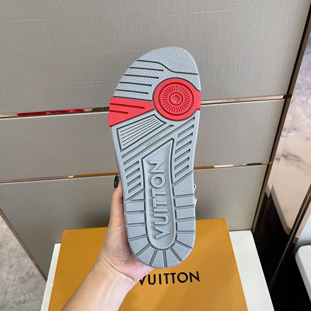 Louis Vuitton Trainer Mule in Schwarz und Grau - EUR FASHION