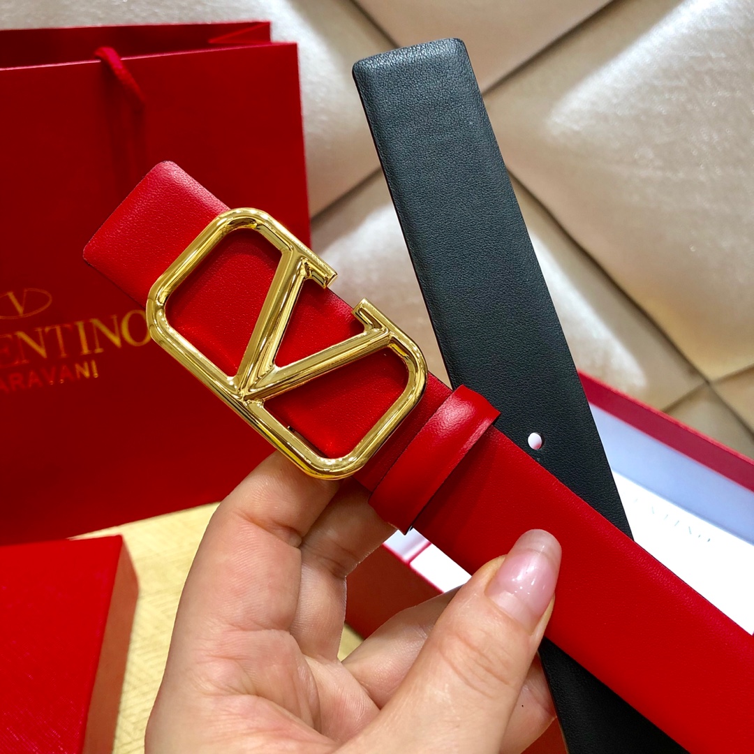 Valenti VLogo Signature 30MM Wendegürtel - EUR FASHION