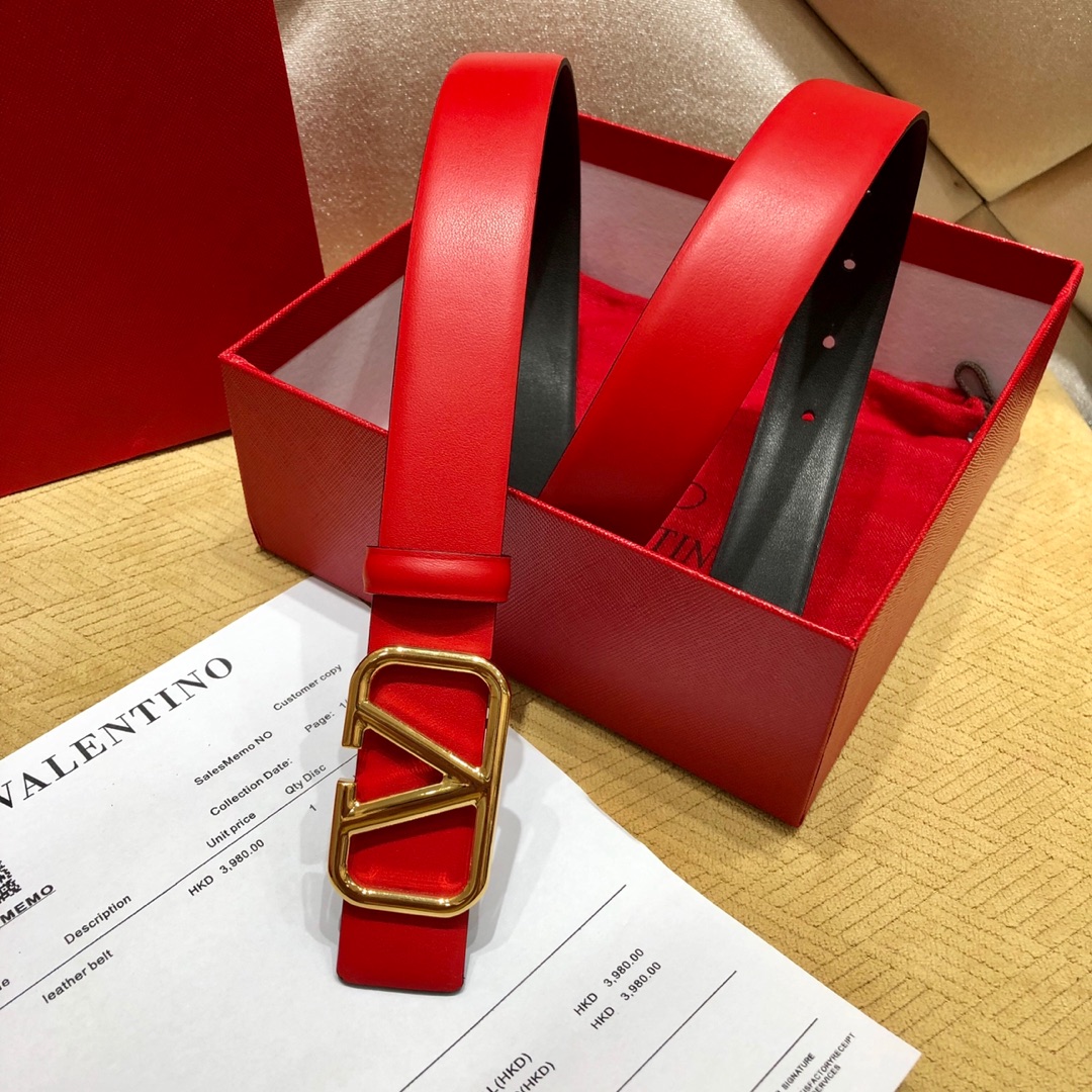 Valenti VLogo Signature 30MM Wendegürtel - EUR FASHION