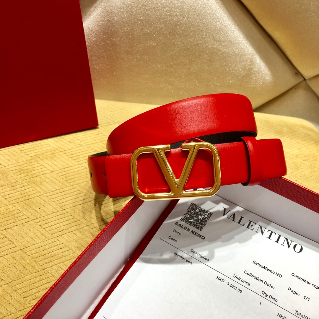 Valenti VLogo Signature 30MM Wendegürtel - EUR FASHION