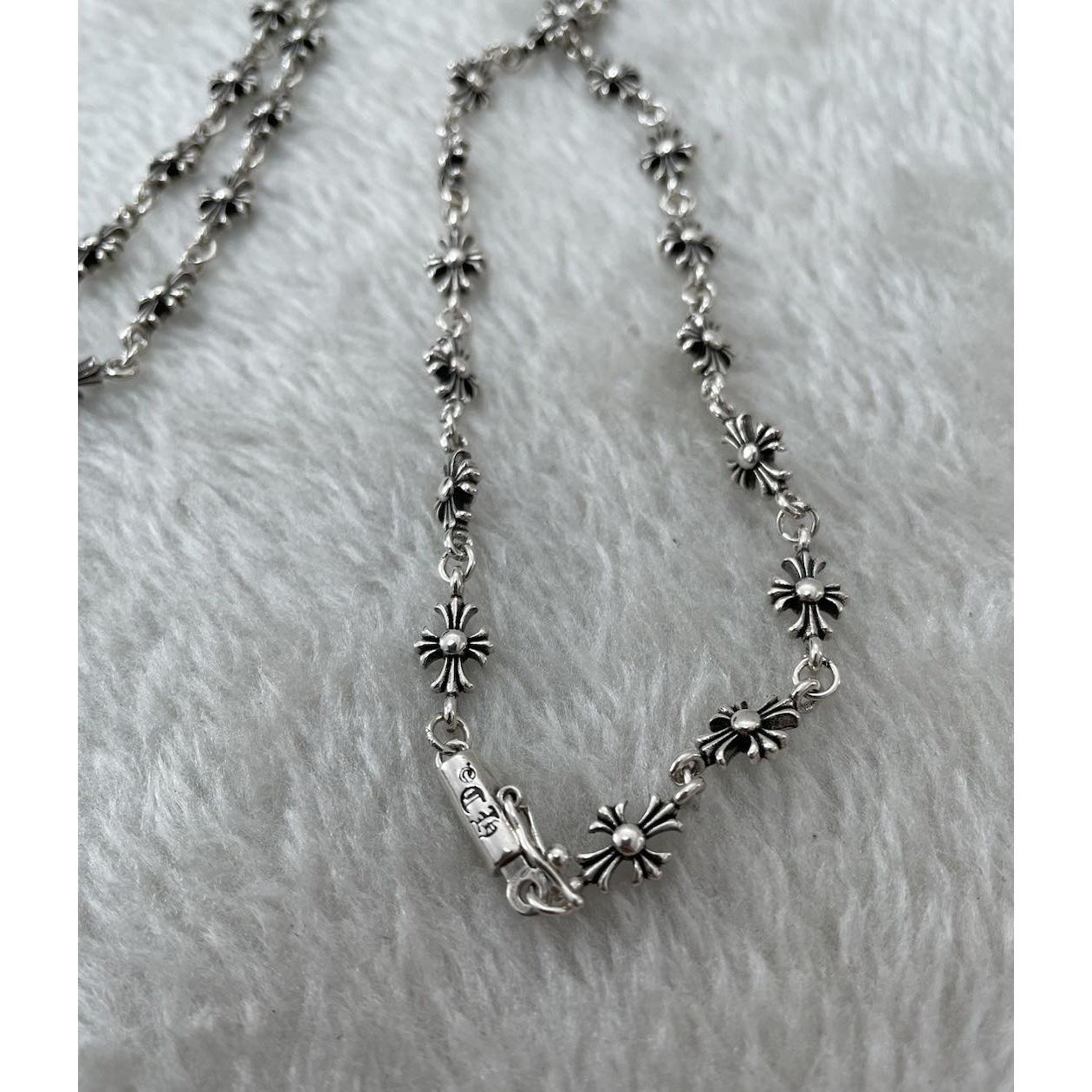 Chrom-Herz-Kreuz-Halskette - EUR FASHION