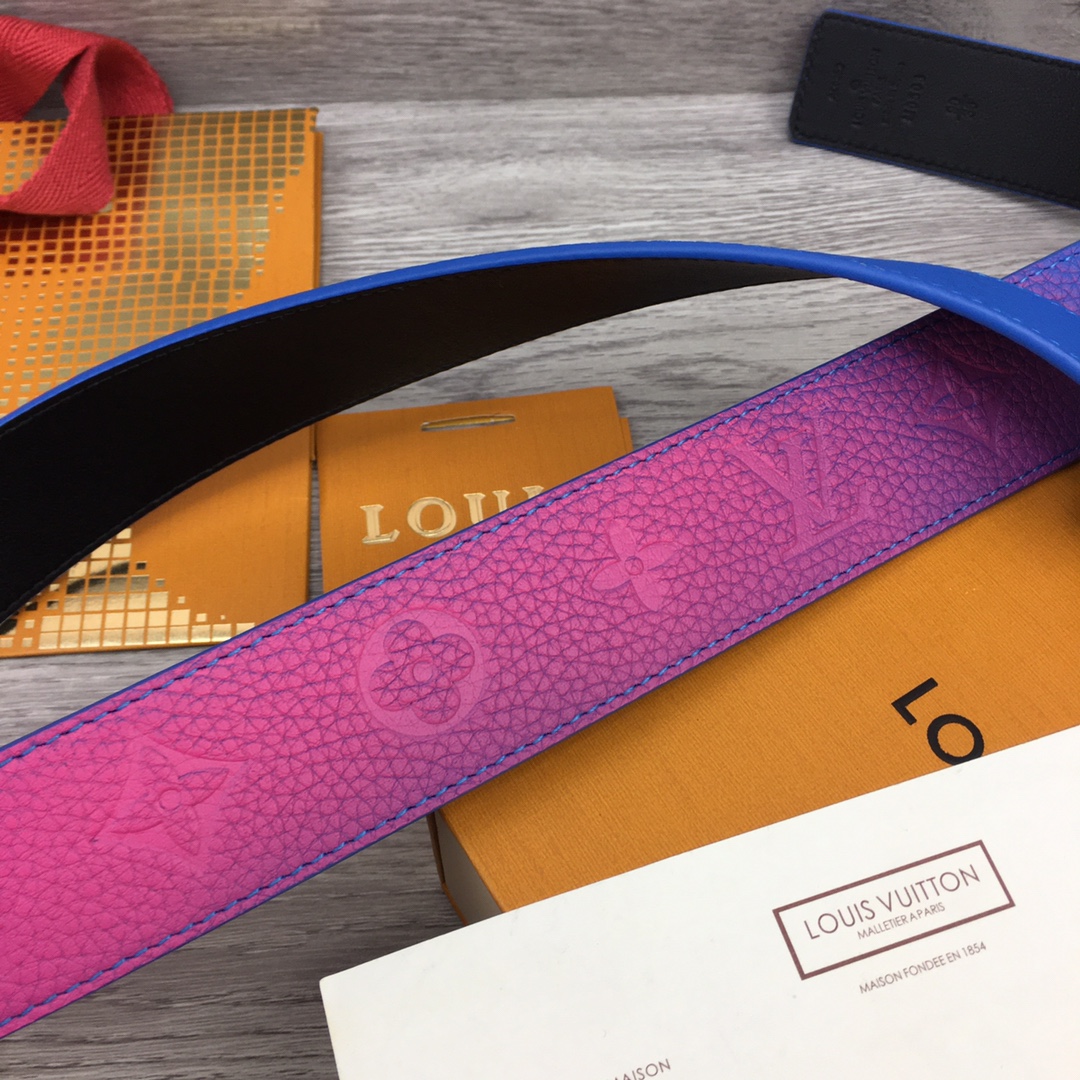 Louis Vuitton Farbverlaufsform 40 mm Wendegürtel - EUR FASHION