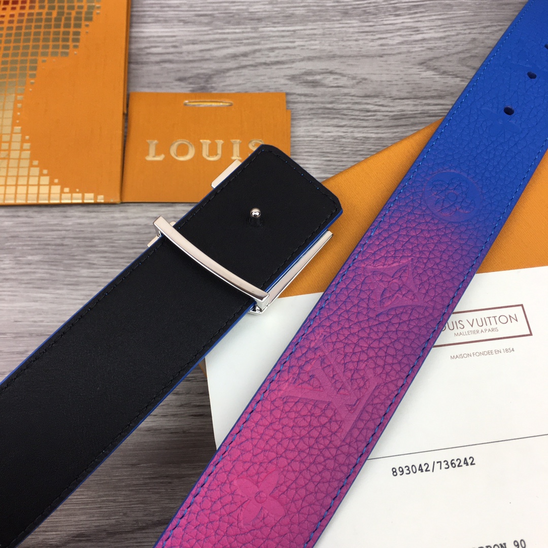 Louis Vuitton Farbverlaufsform 40 mm Wendegürtel - EUR FASHION