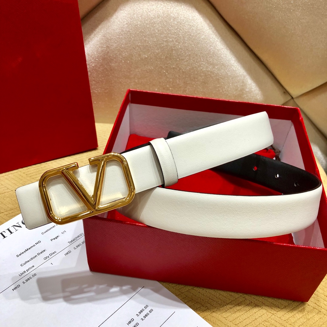 Valenti VLogo Signature 30MM Wendegürtel - EUR FASHION