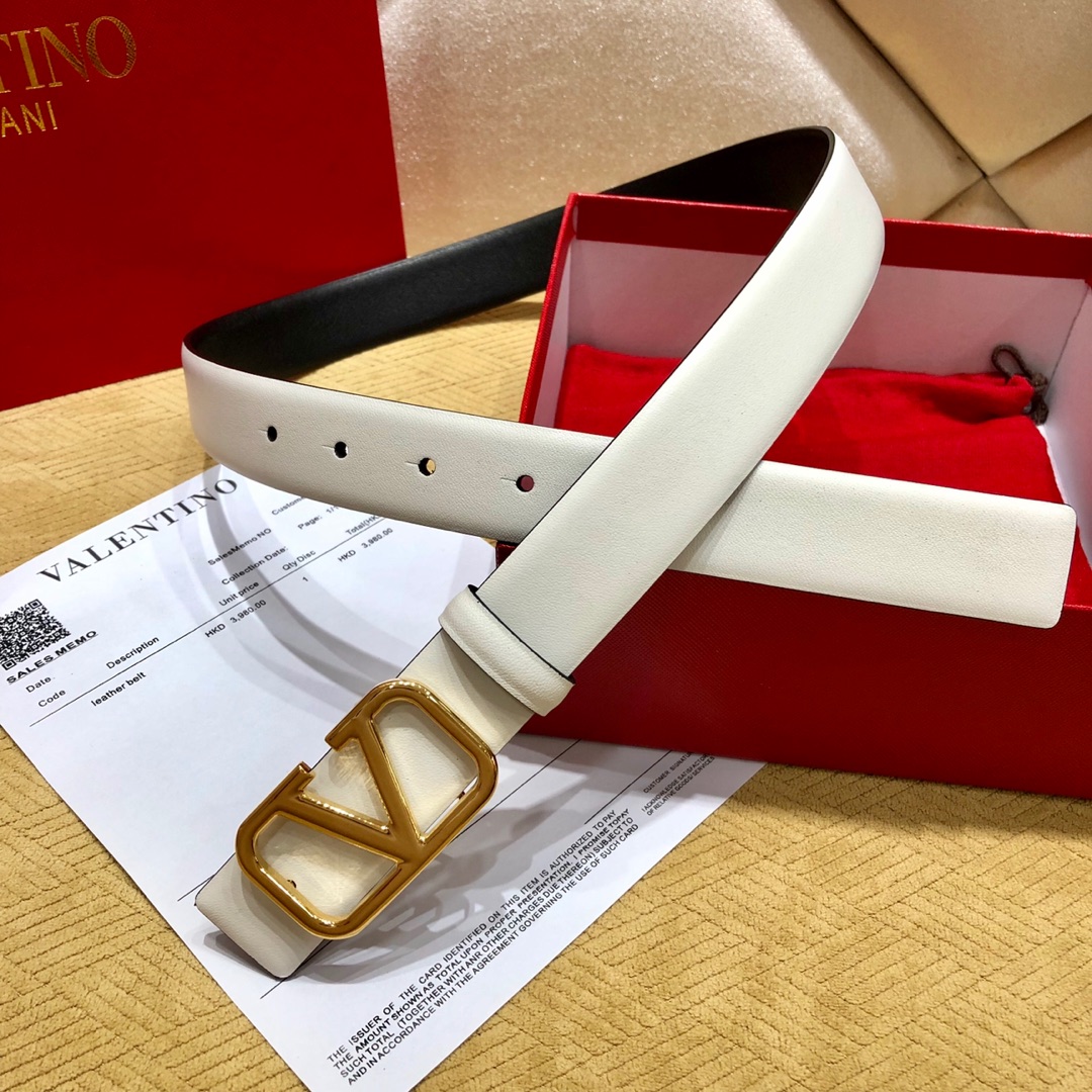 Valenti VLogo Signature 30MM Wendegürtel - EUR FASHION