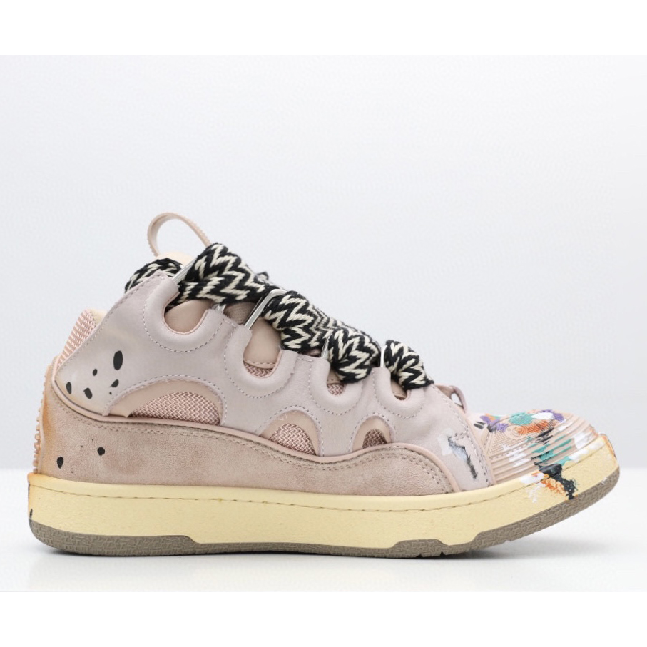 Lanvin X Gallery Dept. Curb Sneaker Pink - EUR FASHION