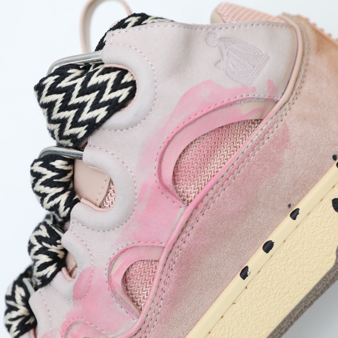 Lanvin X Gallery Dept. Curb Sneaker Pink - EUR FASHION