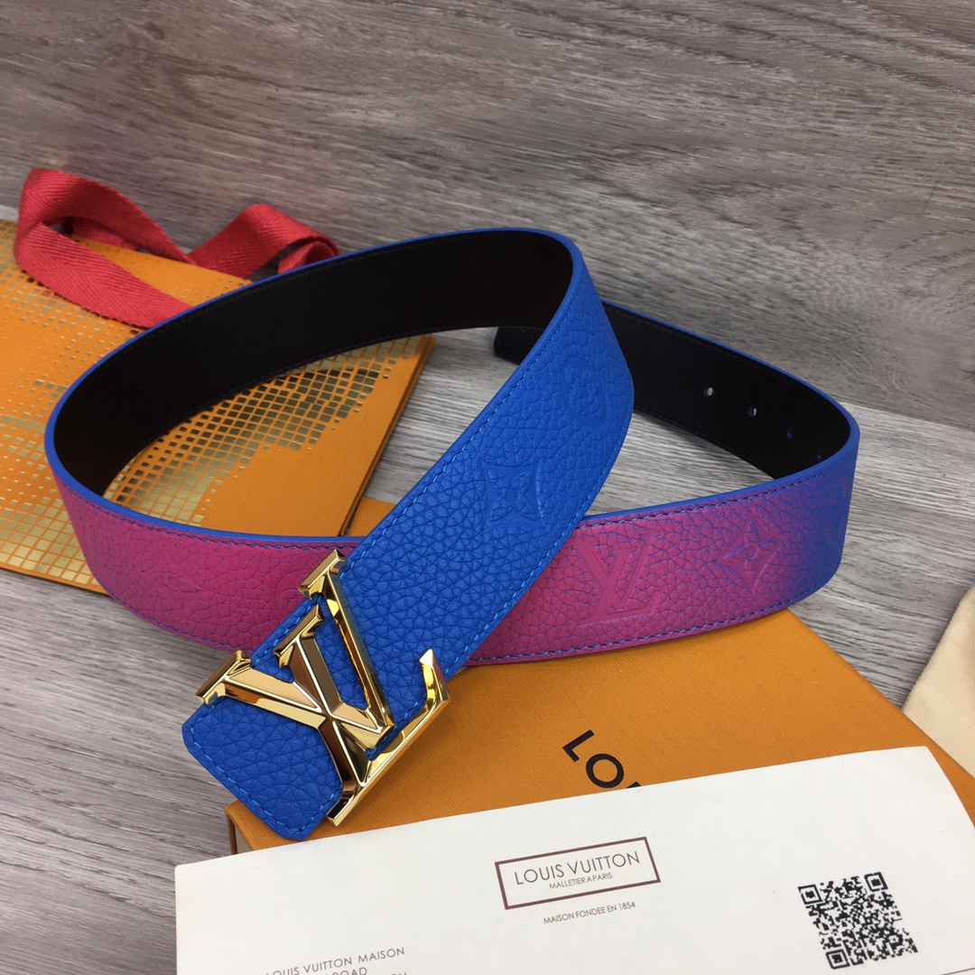 Louis Vuitton Farbverlaufsform 40 mm Wendegürtel - EUR FASHION