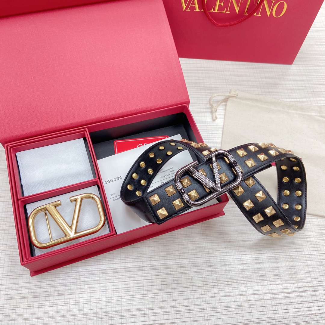 Valenti VLogo Signature 40MM Gürtel - EUR FASHION