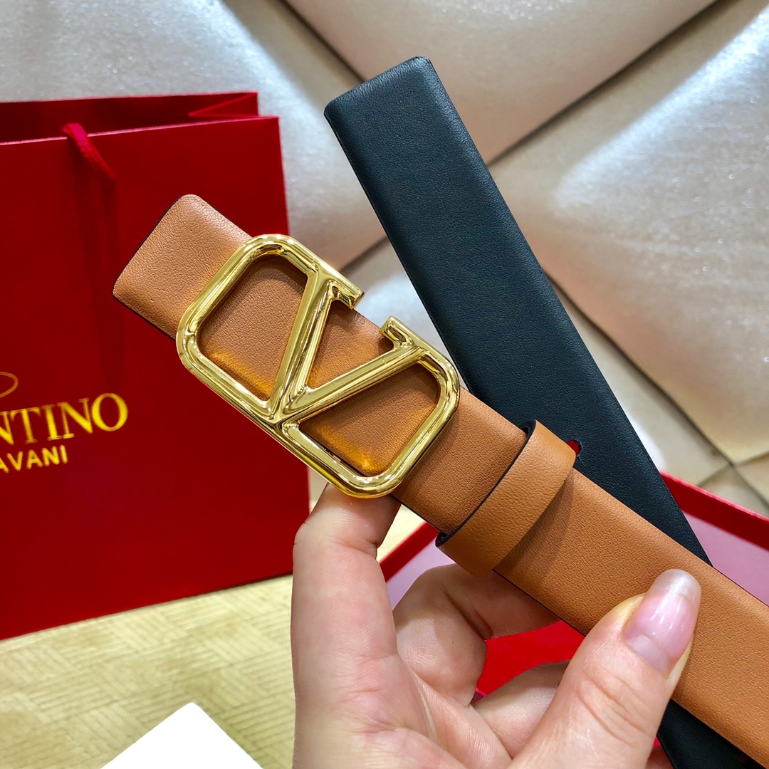 Valenti VLogo Signature 30MM Wendegürtel - EUR FASHION