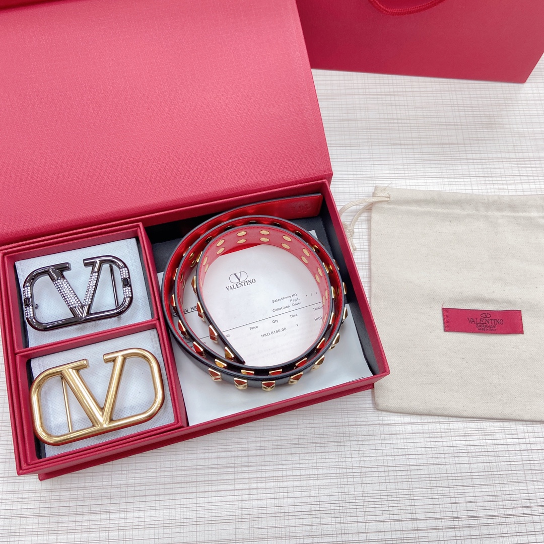Valenti VLogo Signature 40MM Gürtel - EUR FASHION