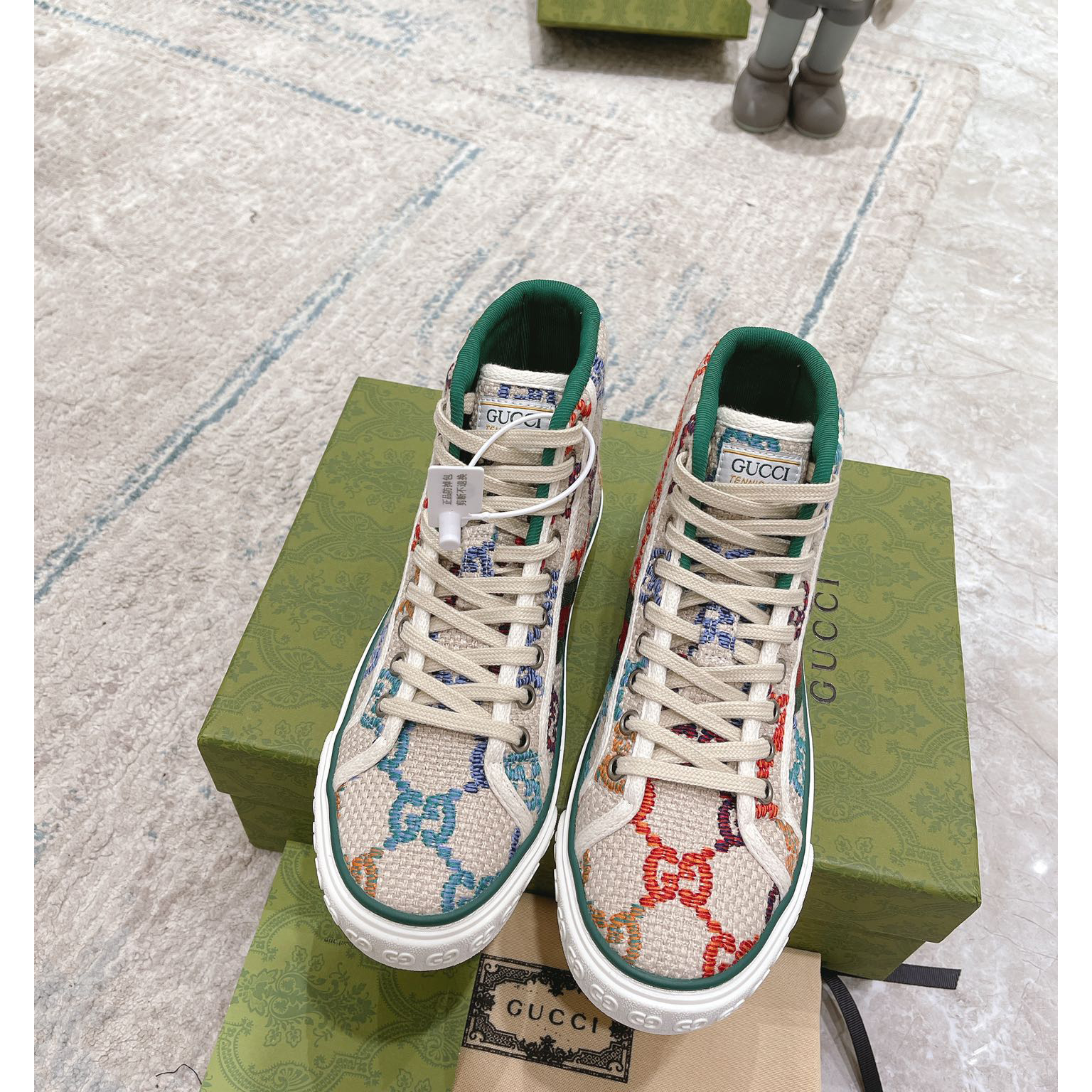 Gucci Herren Tennis 1977 High-Top-Sneaker - EUR FASHION