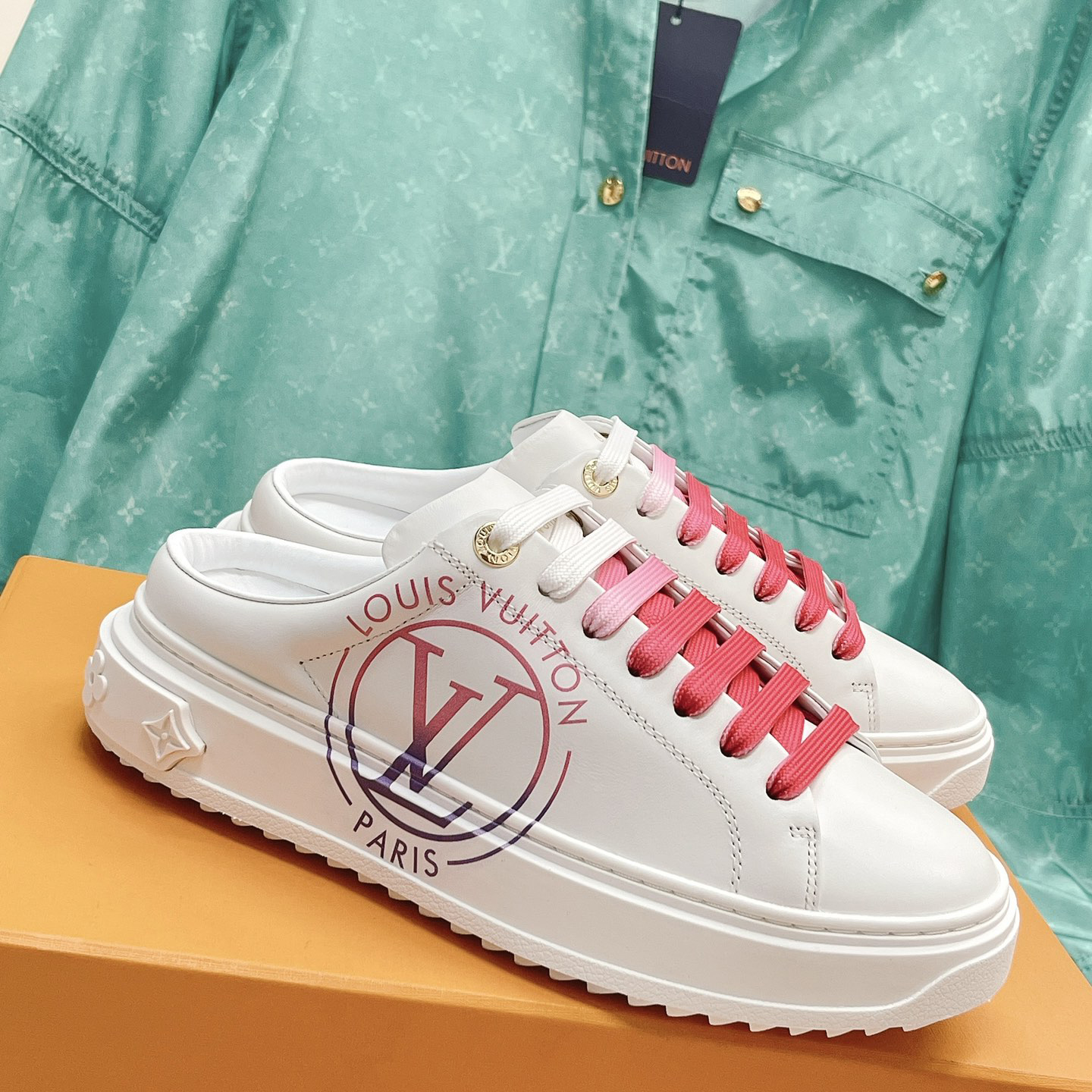 Louis Vuitton Time Out Sneaker mit offenem Rücken - EUR FASHION