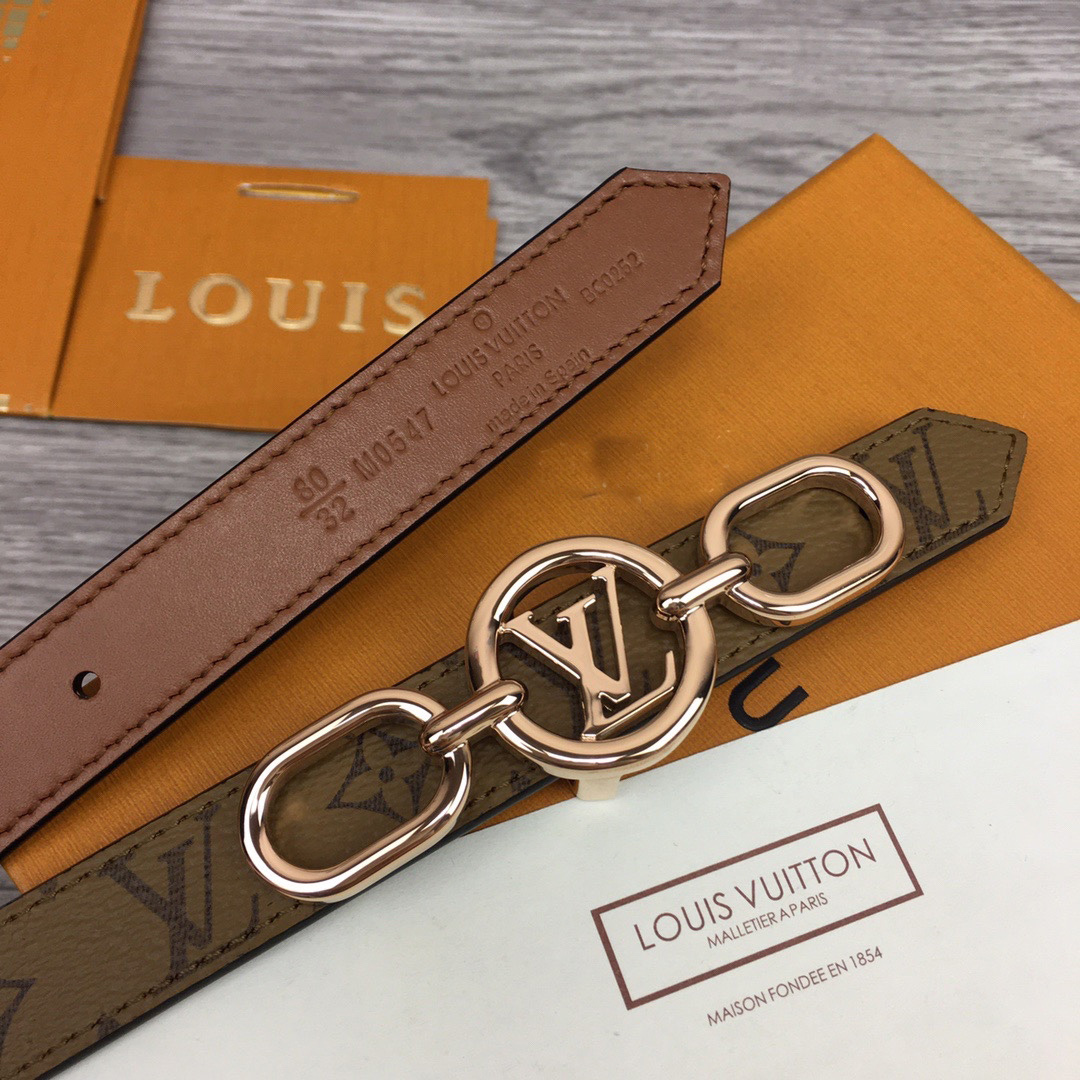 Louis Vuitton Squared LV 20 mm Gürtel - EUR FASHION