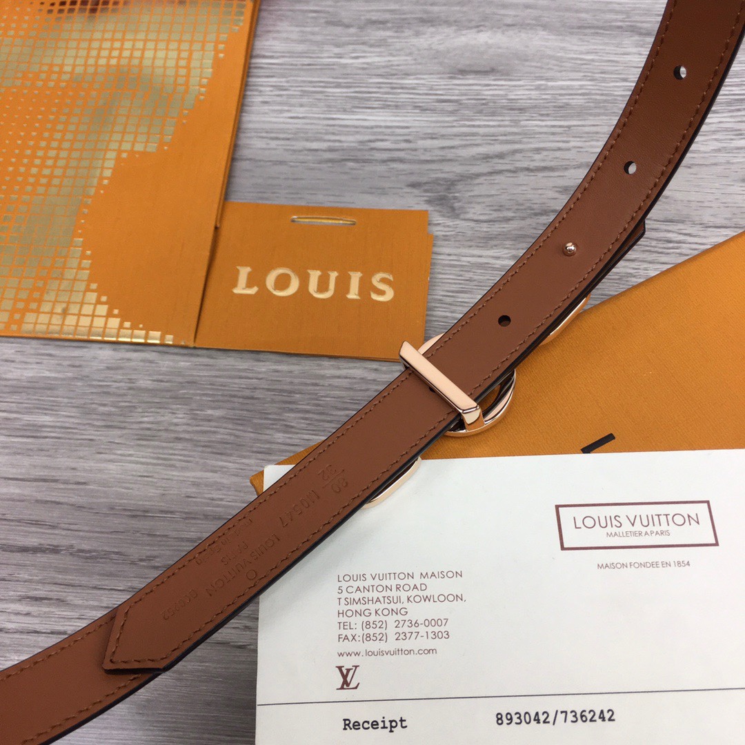 Louis Vuitton Squared LV 20 mm Gürtel - EUR FASHION