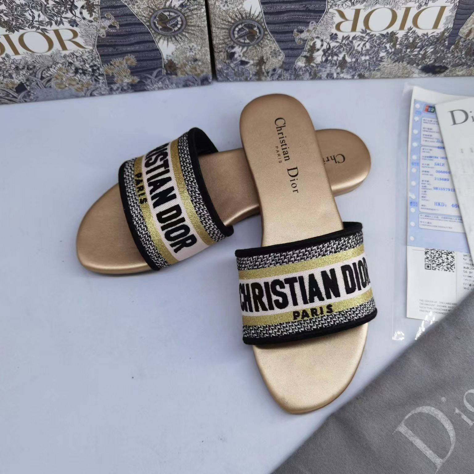 Dior Damen-Slides - EUR FASHION