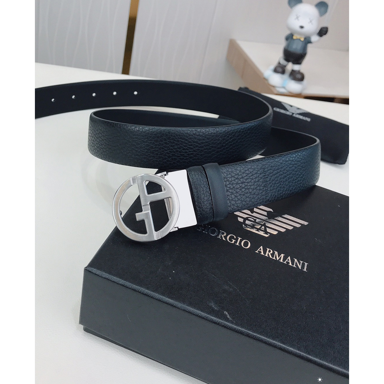 Armani Wende-Ledergürtel 35 mm - EUR FASHION