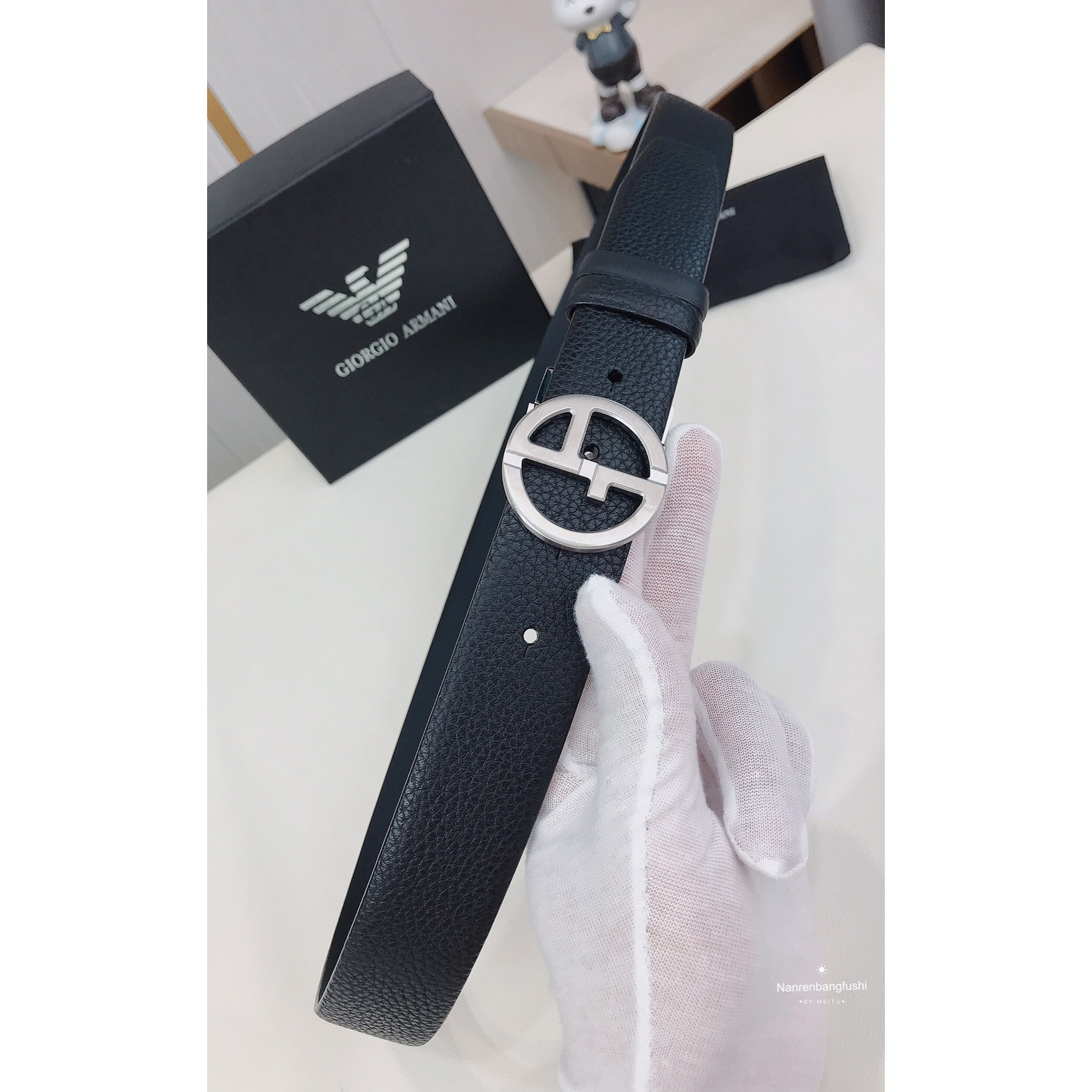 Armani Wende-Ledergürtel 35 mm - EUR FASHION