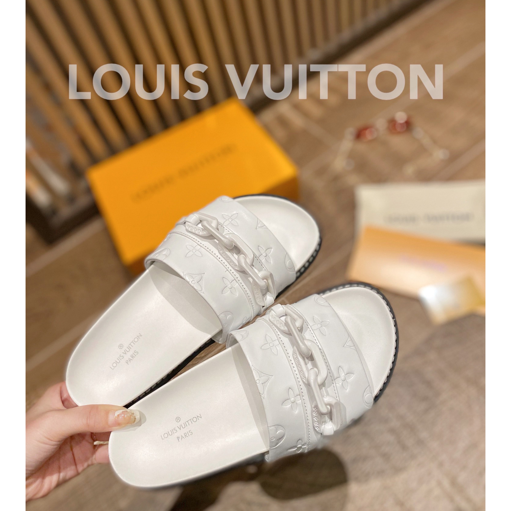 Louis Vuitton-Monogramm-Slipper - EUR FASHION