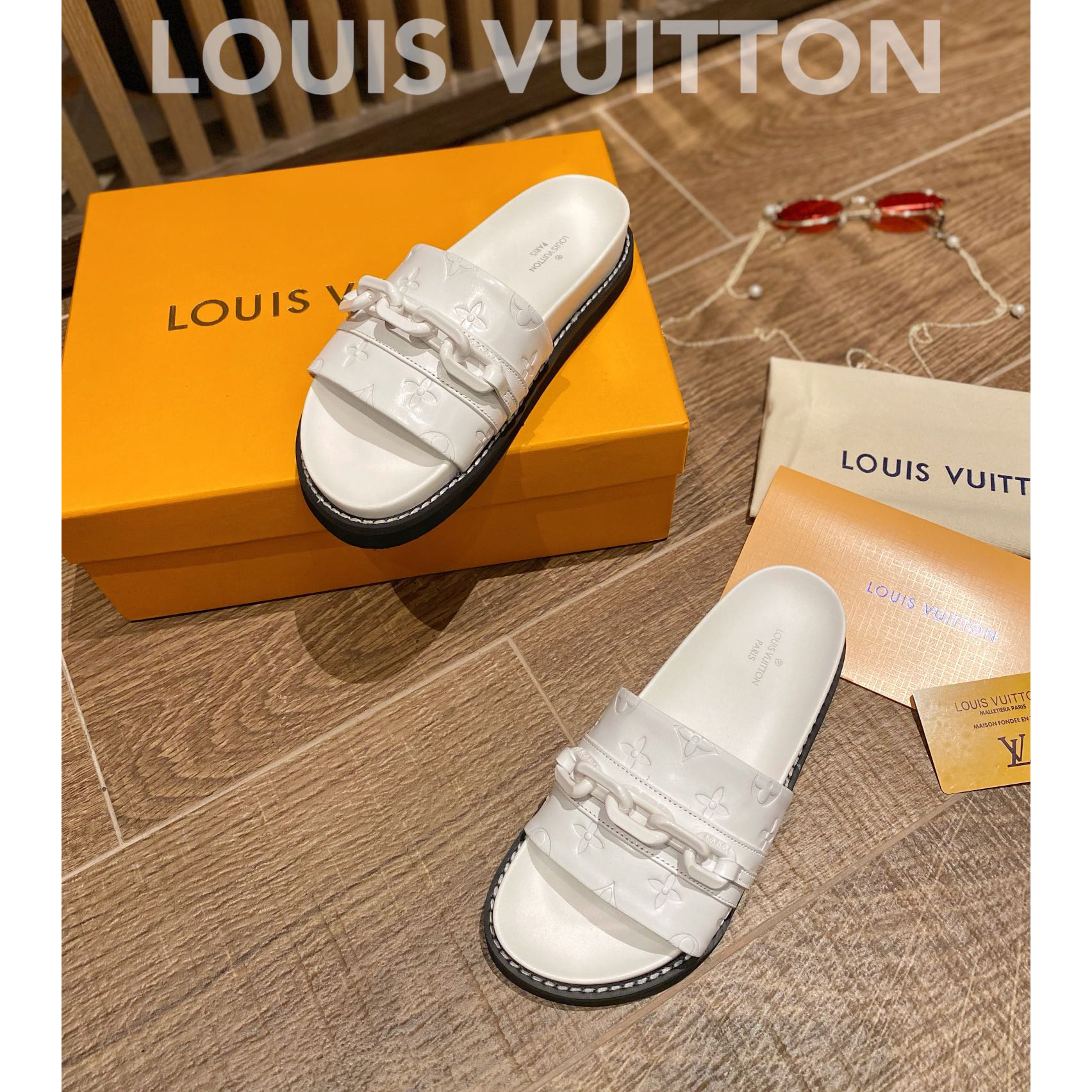 Louis Vuitton-Monogramm-Slipper - EUR FASHION