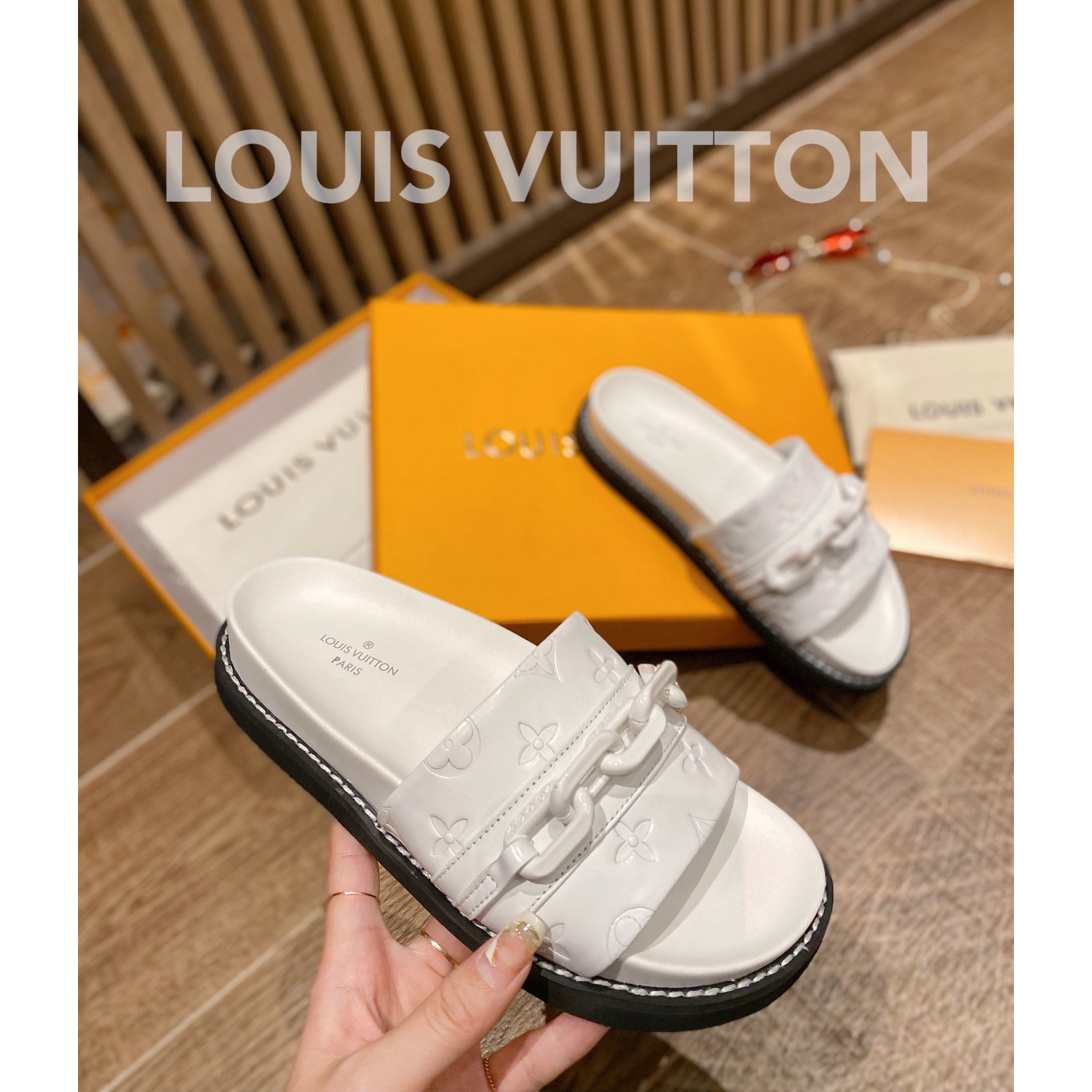 Louis Vuitton-Monogramm-Slipper - EUR FASHION