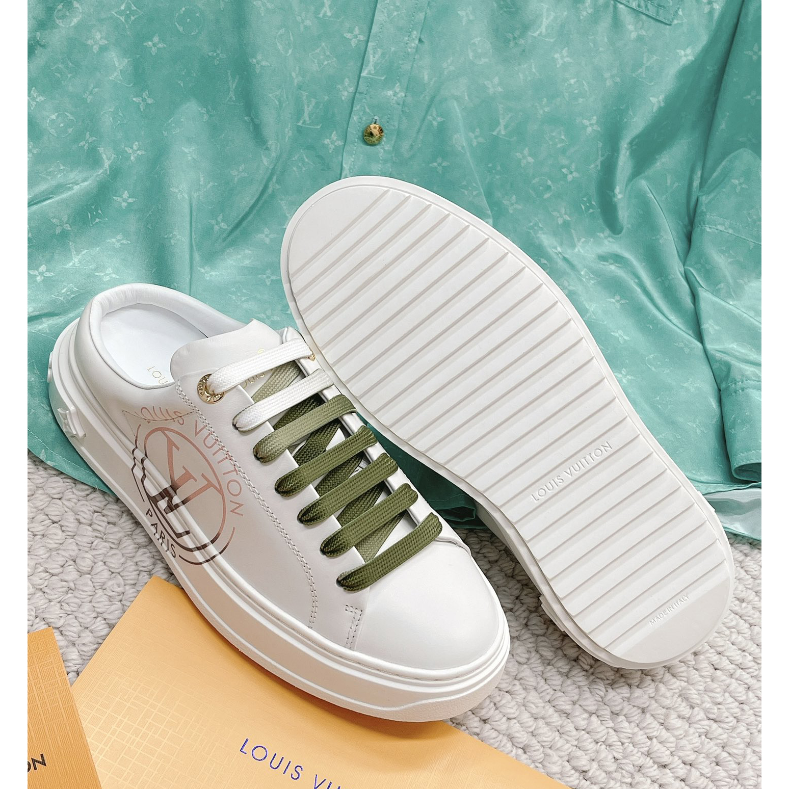 Louis Vuitton Time Out Sneaker mit offenem Rücken - EUR FASHION