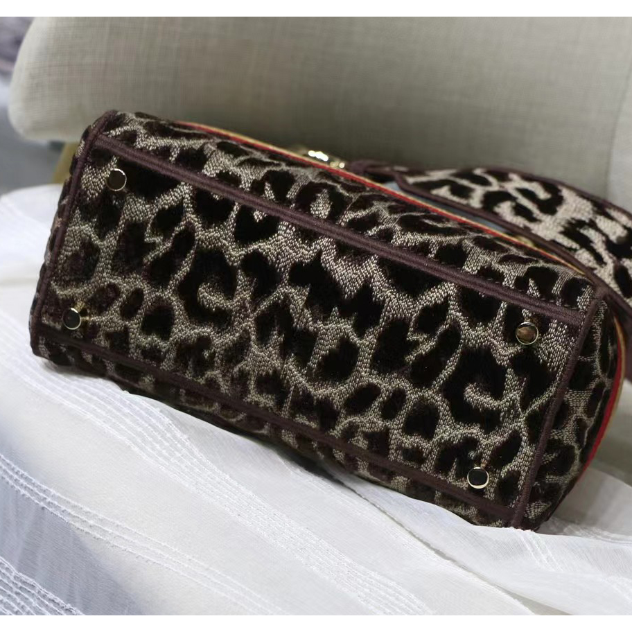 Dior Damentasche mit Leopardenmuster (24-20-11CM) - EUR FASHION