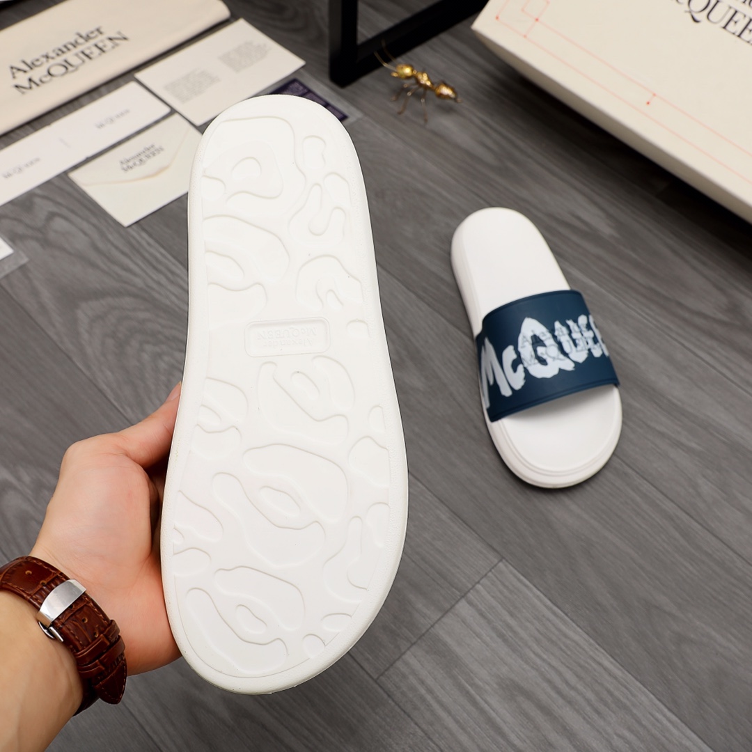 Alexander Mqueen Logo-Slipper - EUR FASHION