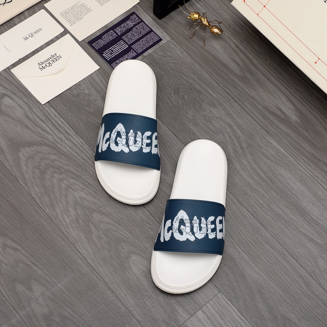 Alexander Mqueen Logo-Slipper - EUR FASHION