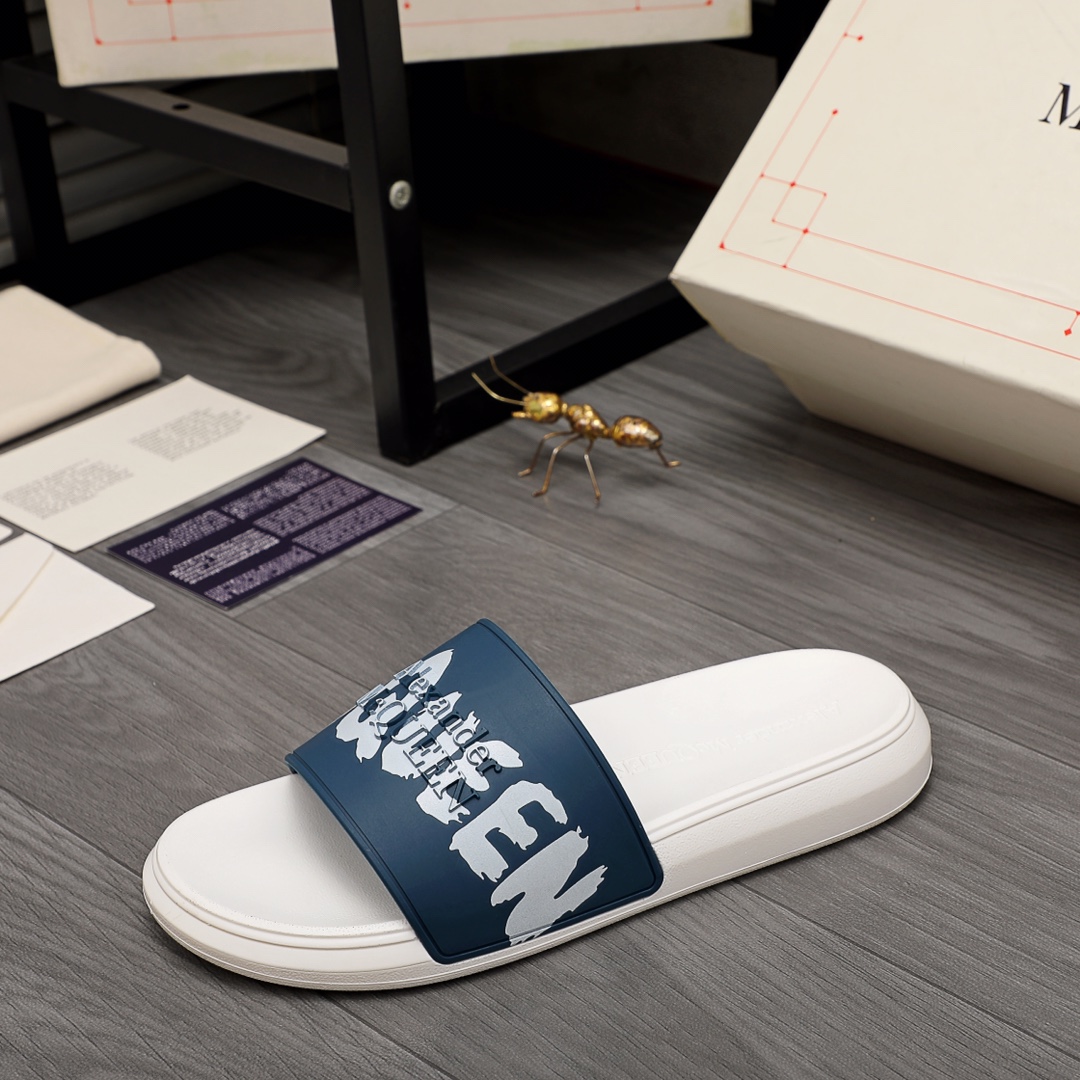 Alexander Mqueen Logo-Slipper - EUR FASHION