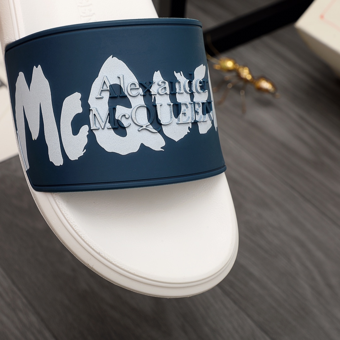 Alexander Mqueen Logo-Slipper - EUR FASHION