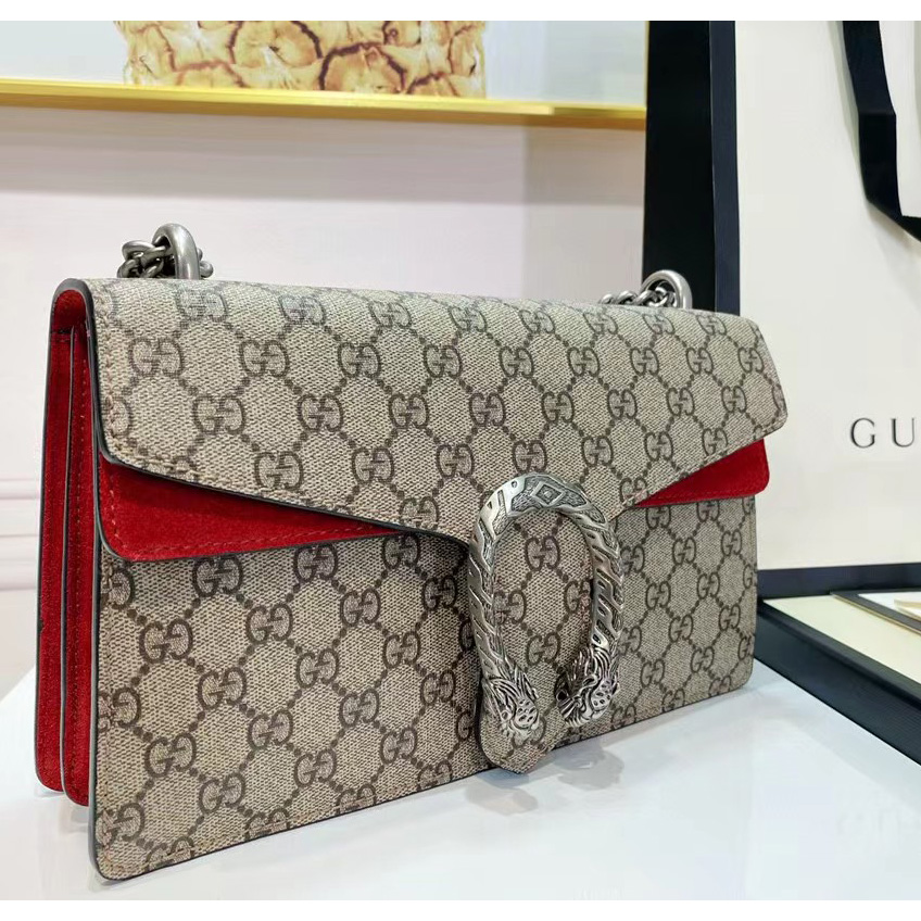 Gucci Dionysus GG Kleine Umhängetasche (28-17-9 cm) - EUR FASHION