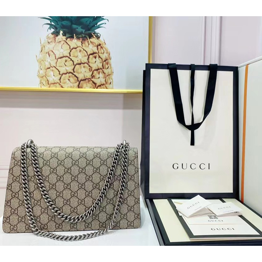 Gucci Dionysus GG Kleine Umhängetasche (28-17-9 cm) - EUR FASHION