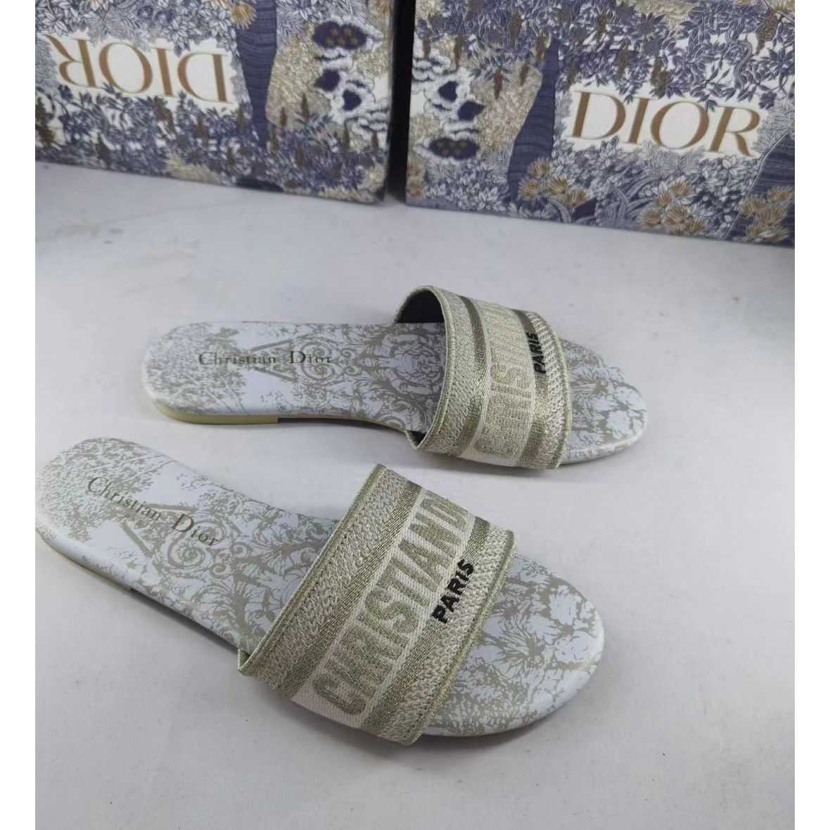 Dior Damen-Slides - EUR FASHION