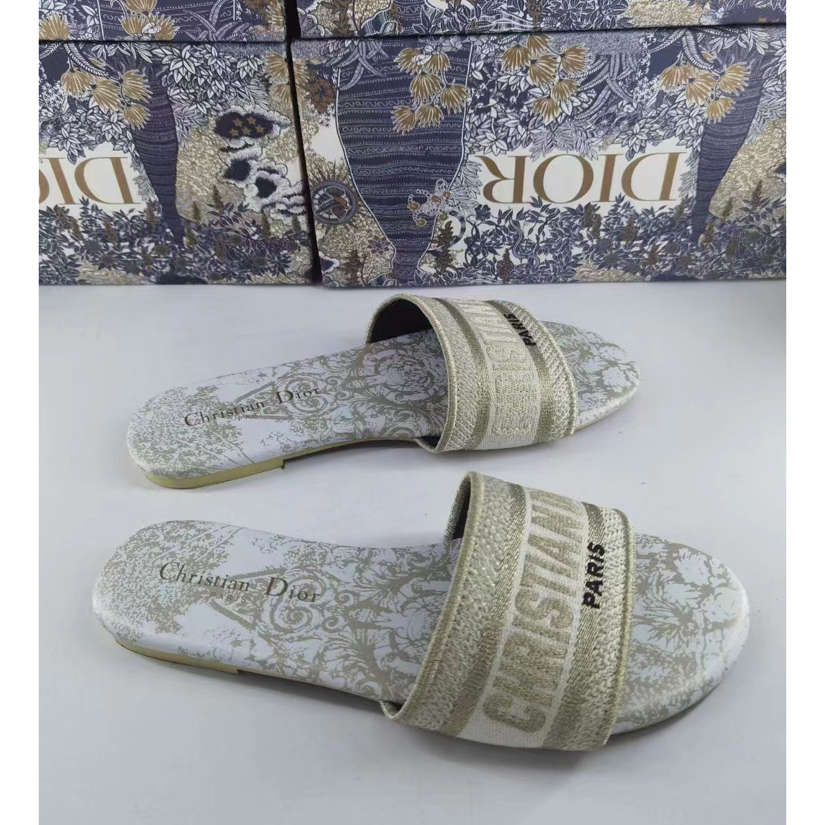 Dior Damen-Slides - EUR FASHION