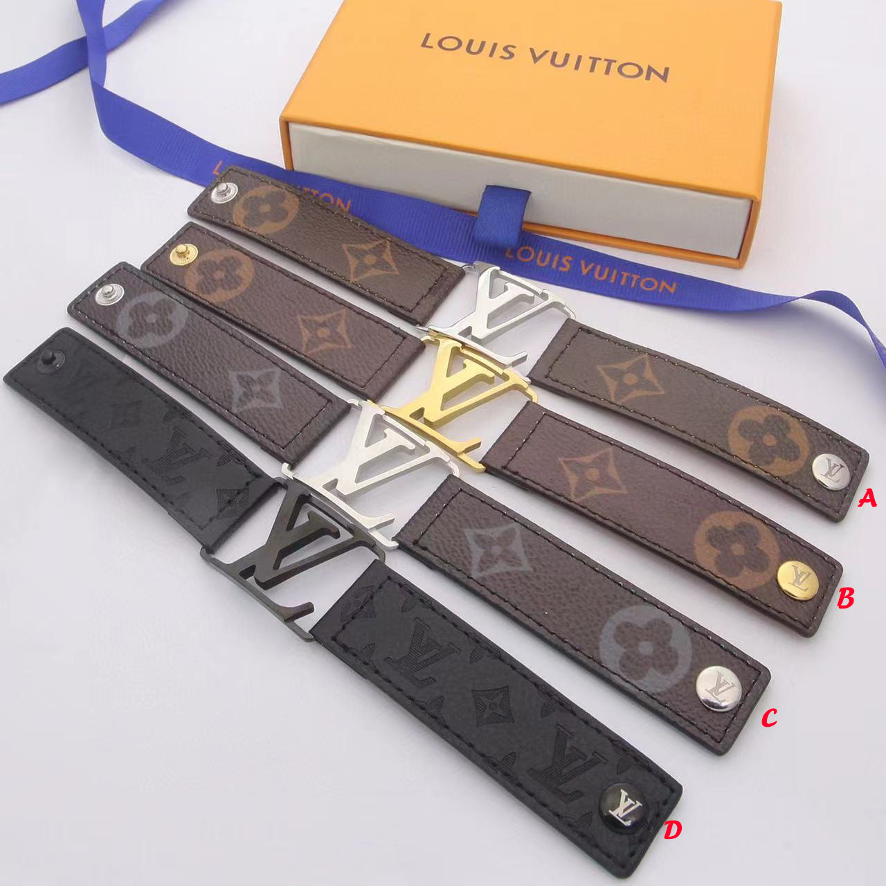 Louis Vuitton-Monogramm-Lederarmband - EUR FASHION