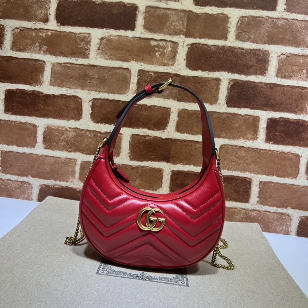 Gucci GG Ledergrifftasche (21-11-5CM) - EUR FASHION