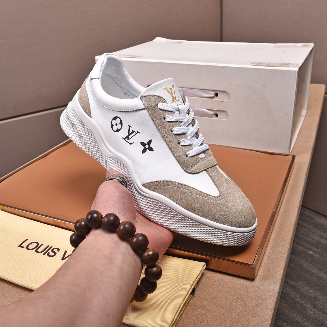 Louis Vuitton Herren-Logo-Sneaker - EUR FASHION