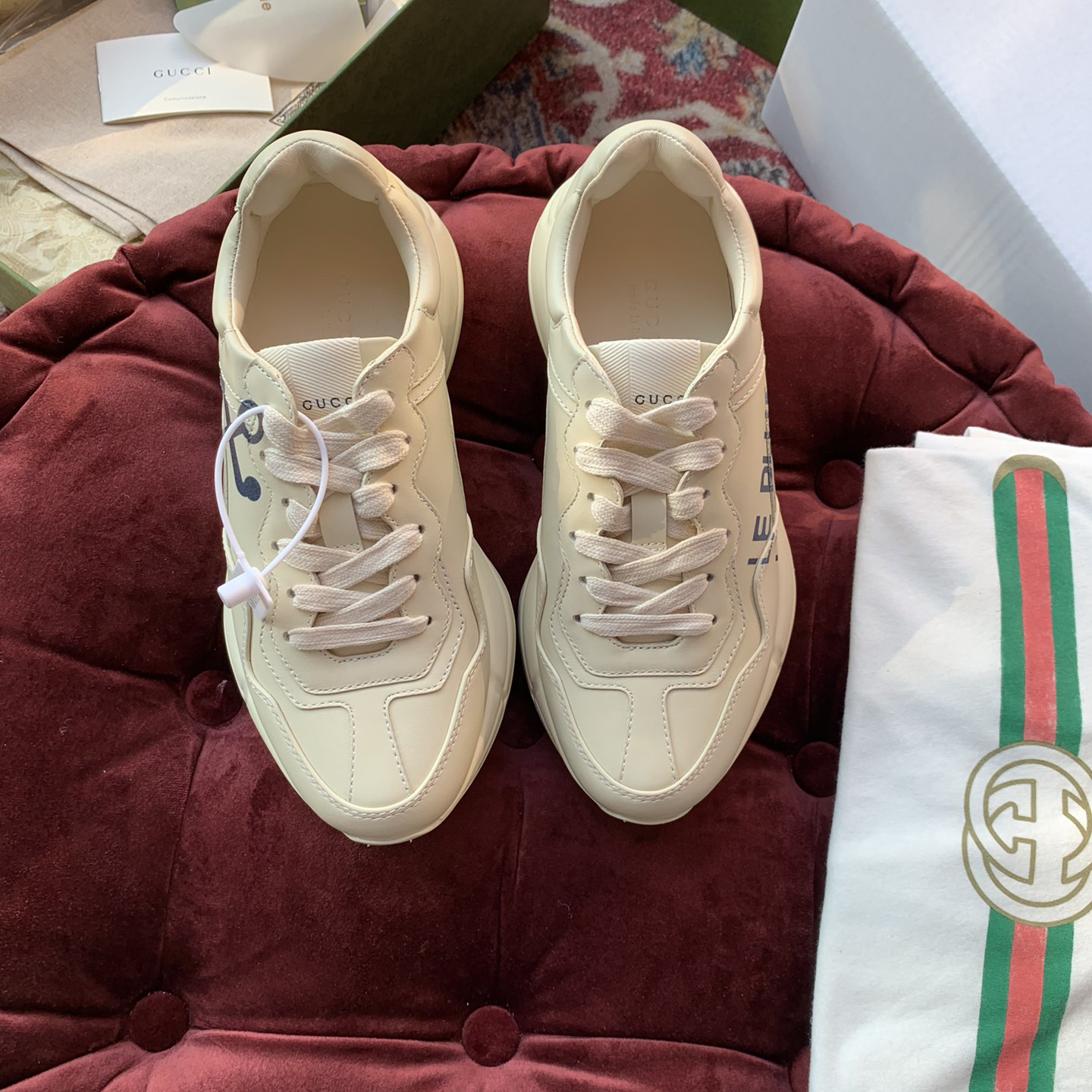 Gucci Rhyton-Sneaker für Herren in Weiß - EUR FASHION