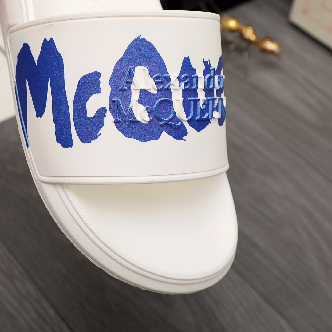 Alexander Mqueen Logo-Slipper - EUR FASHION