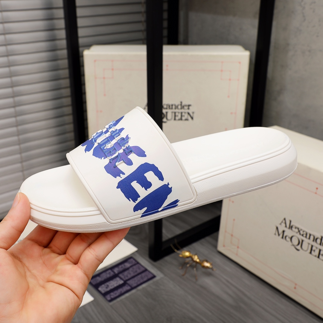 Alexander Mqueen Logo-Slipper - EUR FASHION