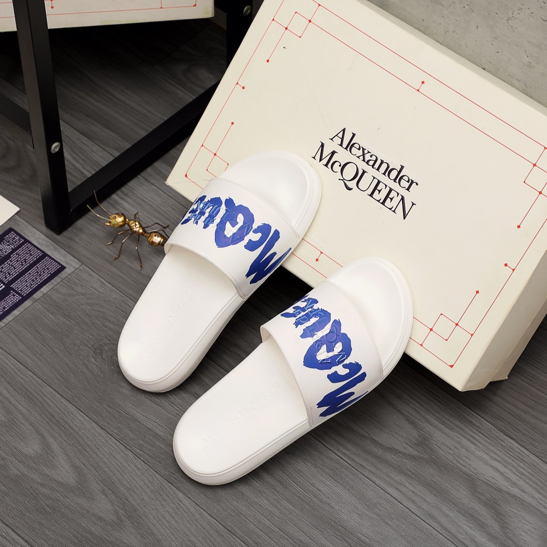 Alexander Mqueen Logo-Slipper - EUR FASHION