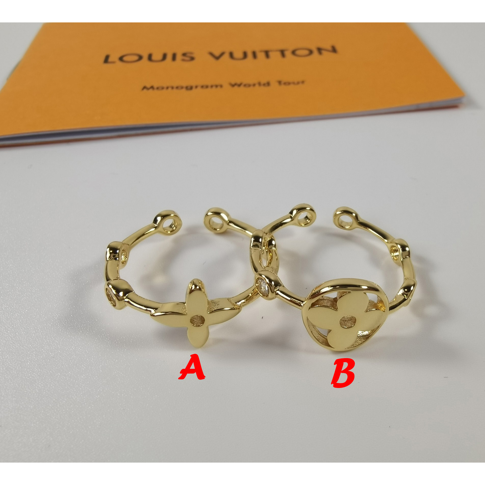 Verstellbarer Louis Vuitton-Ring - EUR FASHION